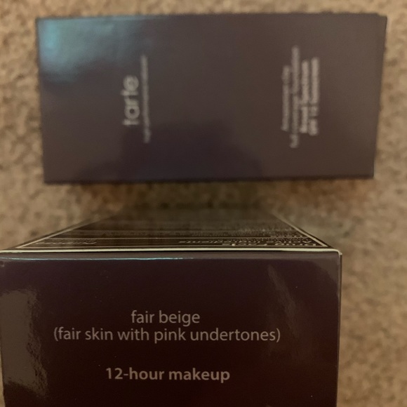 2NIB Tarte Amazonian Clay foundations Fair Beige - Picture 3 of 3